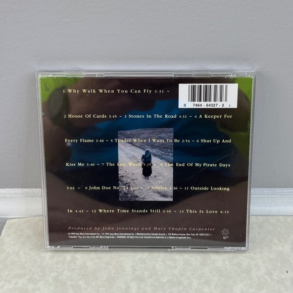 Mary Chapin Carpenter: Stones In The Road‎ (CD 1994 Columbia Records) Folk - Picture 2 of 4